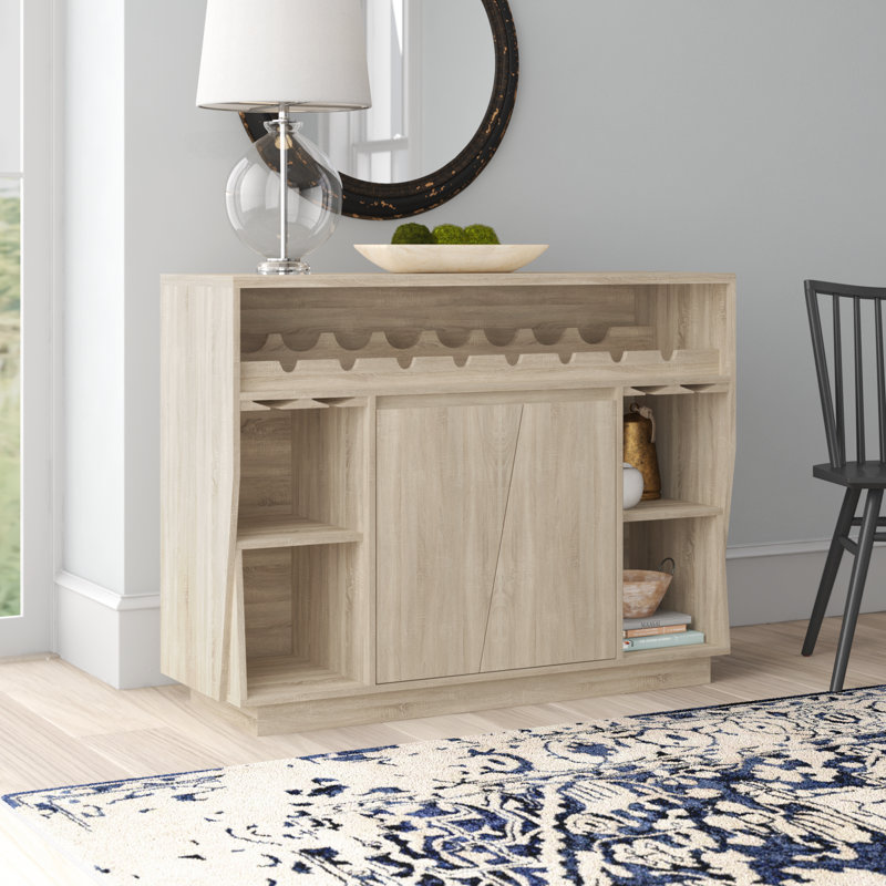 Rachelle 47.25'' Bar Cabinet, White Oak