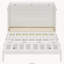 Lit escamotable double avec grands tiroirs, blanc-1683429267