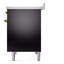 ILVE Nostalgie II Series 40 inch Induction Range with 6 Induction Elements (Glass Door)-1695305314