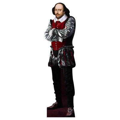 William Shakespeare Cardboard Standup