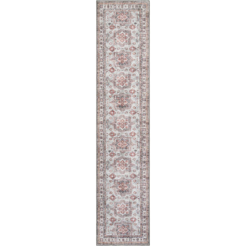 None Huguenot Runner Rug Ivory Color, Runner 2'7" x 12'