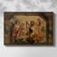 Le roi David jouant de la harpe, v. 1627-1628 - Peter Paul Rubens - Toile tendue avec châssis-1989439176-1989439180