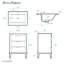 Meuble-lavabo 24 po Hugo en noyer-115355691-115355688