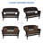 Nathanael 2 - Person Patio Conversation Set with Cushions-1528686261-1528686251