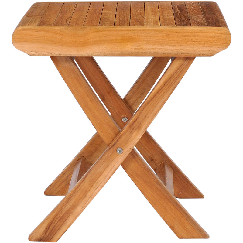 Miami Outdoor Square Teak Side Table