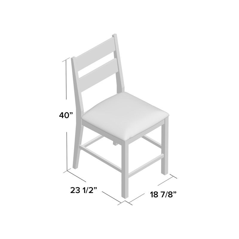 Daks 24.25" Bar Stool With Cushion