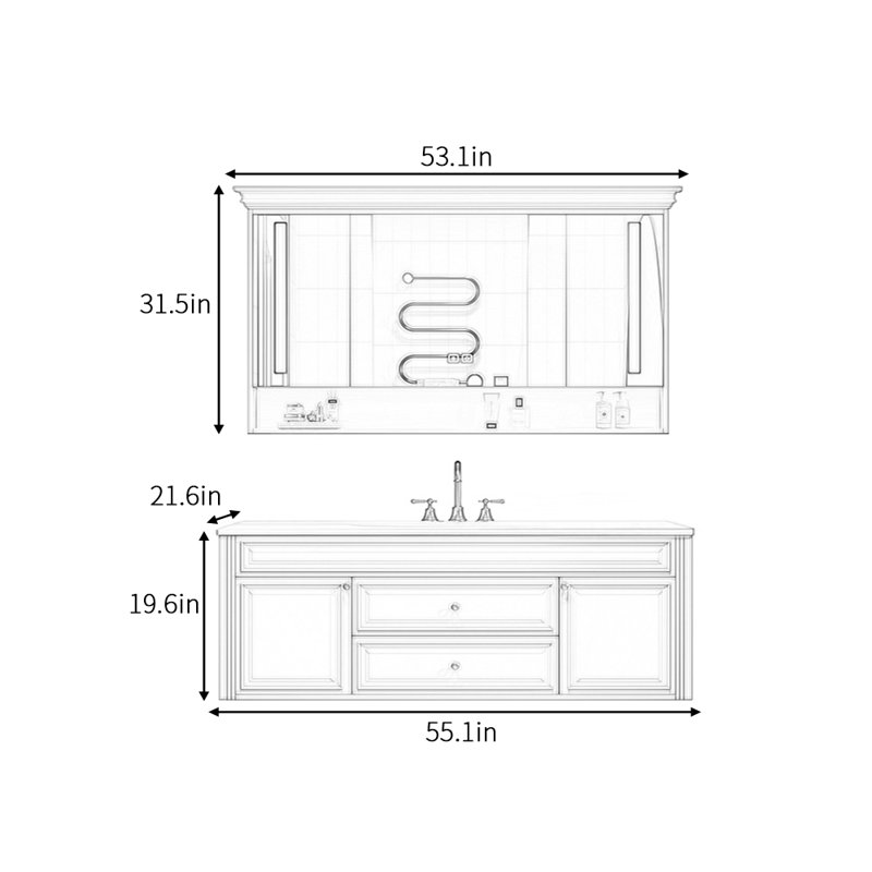 Edgemont, 55"