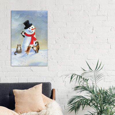 Snow Cats - No Frame Painting on Canvas