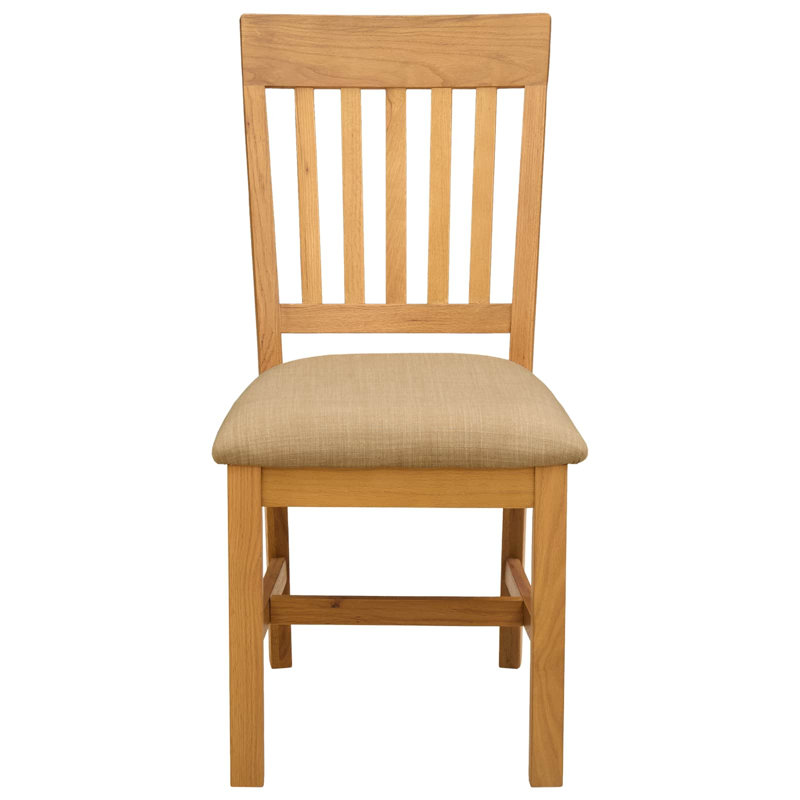 Side Chair in Black, Beige