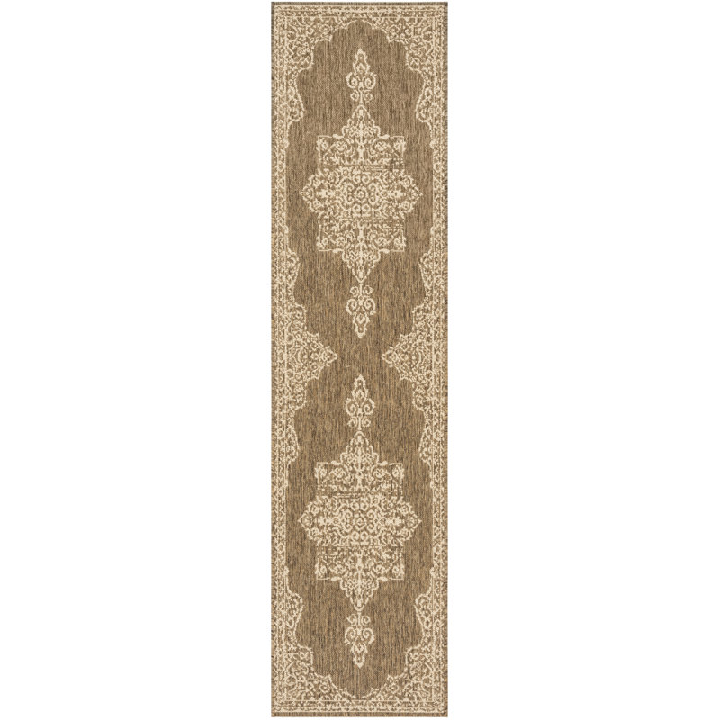 Radslavice Oriental Indoor / Outdoor Area Rug, Runner 61 x 244 cm