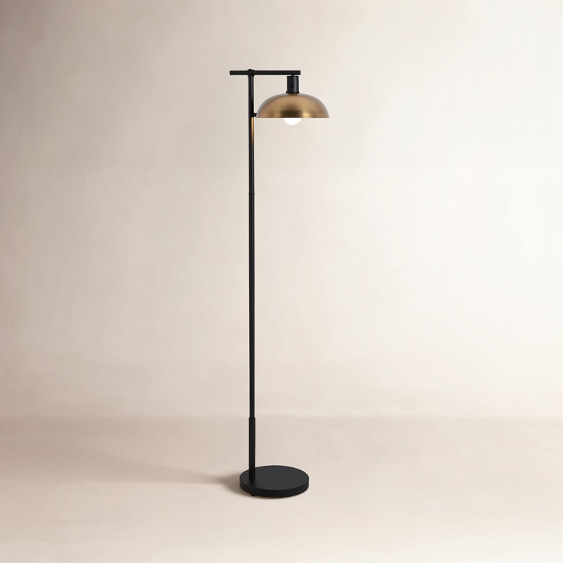 Elestren Tiburon 68" Task/Reading Floor Lamp, Gold