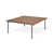 Natural Walnut Top/Pewter Base