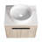 Floating Bathroom Vanity With Ceramic Basin Set