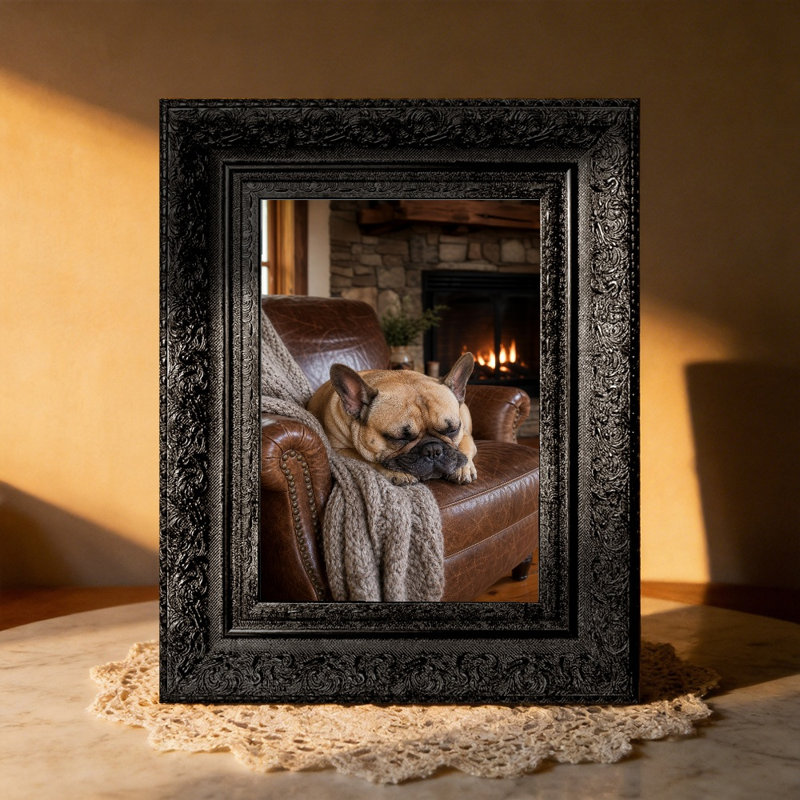 Cadre photo noir traditionnel 3 pièces pour décor de photos 5 "x 7", Black, 3, 5" W x 7" H