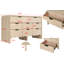 Commode 8 tiroirs Helaina