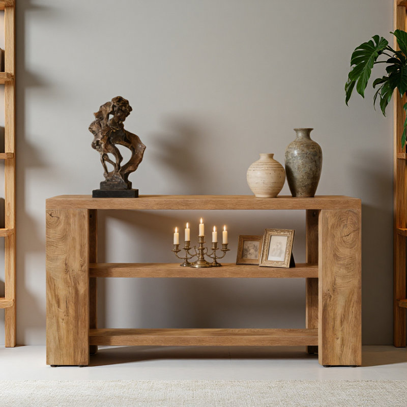 Table de canapé, table d'appoint à 3 niveaux, console