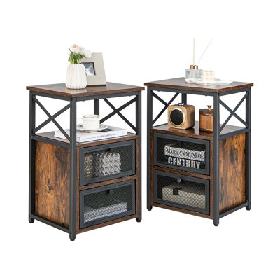 Lievens 40 cm W Bedside Table