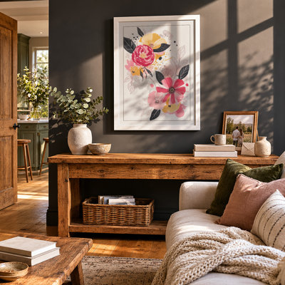 Bloom Arrangement Botanical - Framed Print