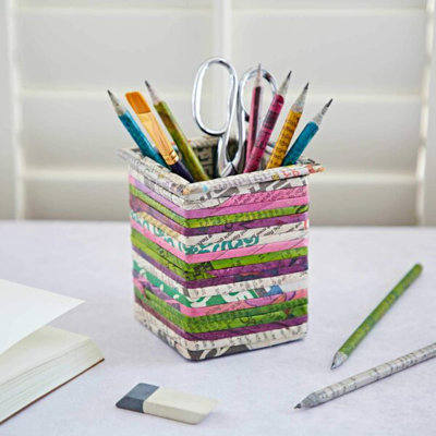 Cardboard / Paper Pen Holder