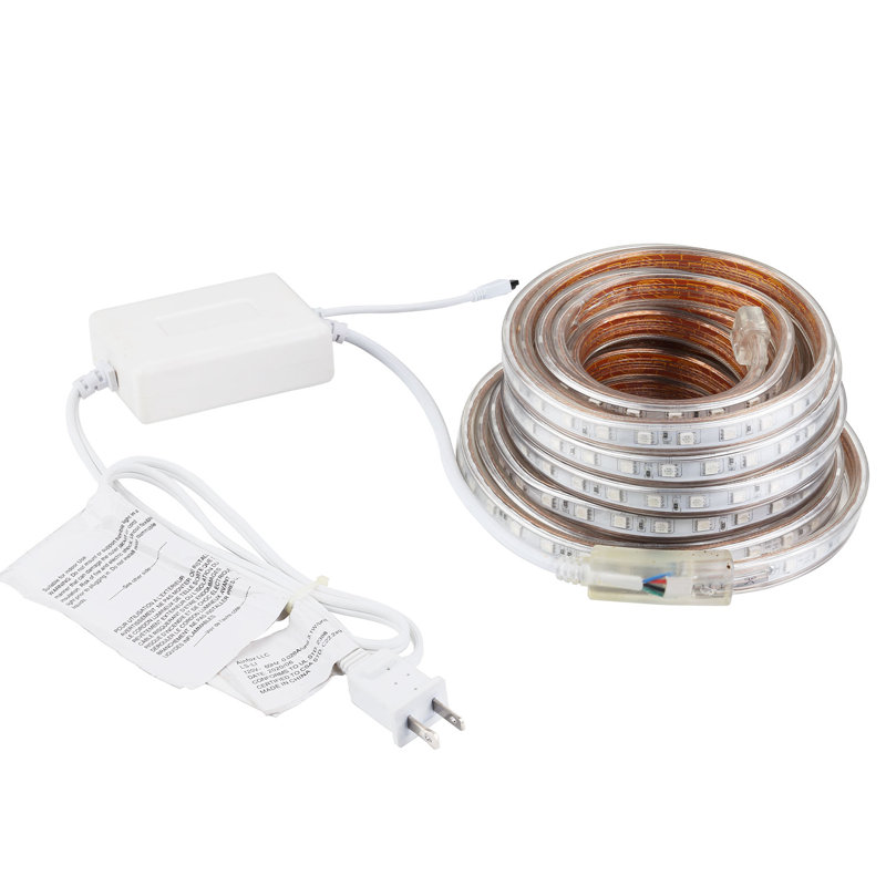 150 Ft Waterproof Led Strip Lights For Outdoor Indoor,16 Multi-Colour Changing Led Light With Remote Control