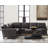 Strada Leather Sectional