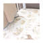 Safari Animal Crib Sheet, Brown and White, 100% Cotton, Kendi Collection by Crane Baby