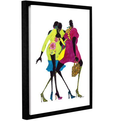 « shop til » you drop», reproduction d’impression sur toile encadrée