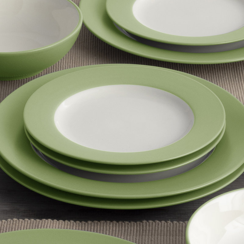 Noritake Colorwave Rim Salad Plates, 8-1/4", Apple