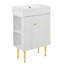 Meuble-lavabo contemporain avec rangement spacieux et design élégant-951863235