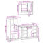 Allina Bathroom Furniture Suite-753890307