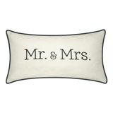 Embroidered Throw Pillow
