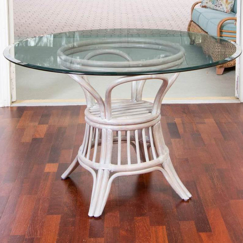 Table de salle à manger Charlestyn, Bois flotté rustique