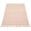 Tapis rose en nouvel âge unique 4 pi 10 po x 7 pi 10 po Brayla