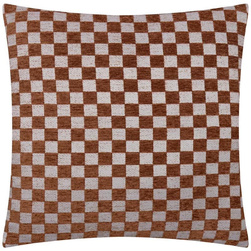 Larro Square Cushion, Polyester, Orange