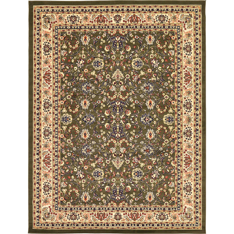 Zayandeh Oriental Indoor Rug, Rectangle 5' x 8'