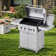 4-Burner Propane Gas Grill With Side Burner