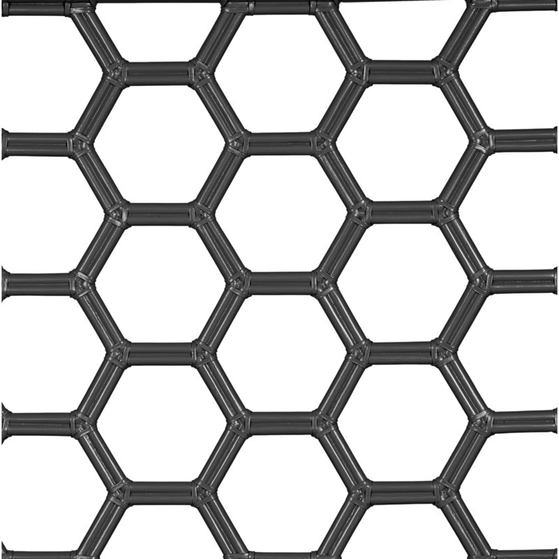 Lit standard Honeycomb, Très grand, Noir