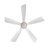 Hot Sales 52 Inch Indoor Ceiling Fans With Lights And Remote Control, Dimmable Led, 5 Solid Wood Blades,Reversible Dc Motor. Ceiling Fan With Light For Bedroom, Living Room, Study Room