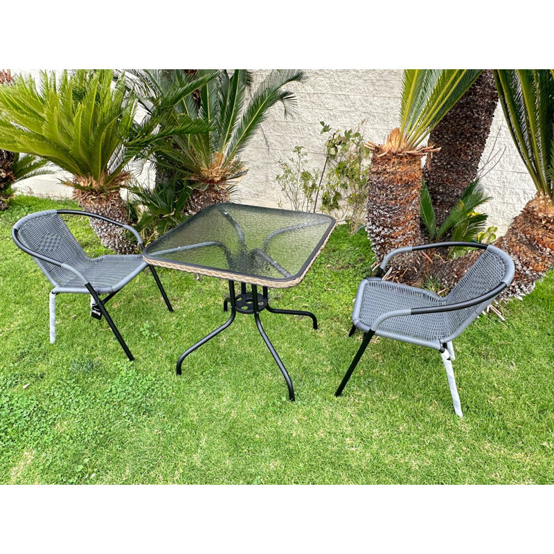 Ensemble bistro long pour 2 personnes 28 po Worton Square