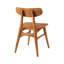 Chaise d'appoint en bois massif Ayela-754825182-754825183