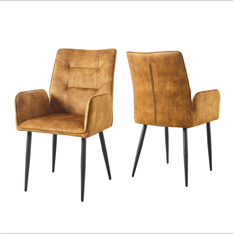 Chaises de salle à manger, Jaune