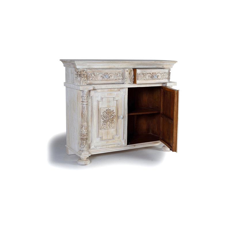 Alfeu 120Cm Wide 2 Drawer Mango Sideboard