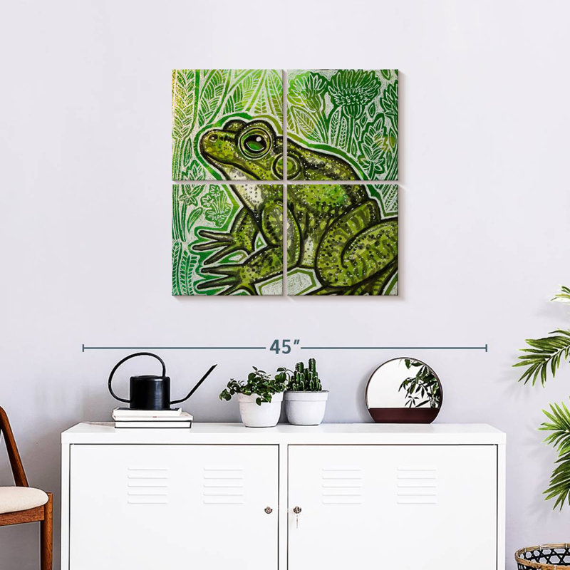 Brampt Little Frog, 26" H x 26" W