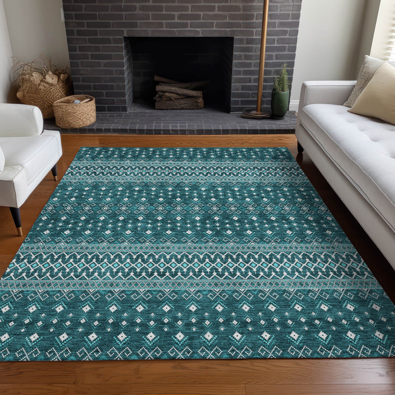  Emblyn Door Mat, Rectangle 3' x 5'