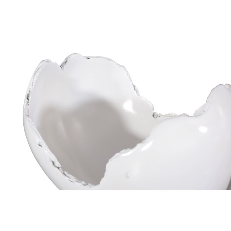 Bol décoratif contemporain abstrait en résine Cast Naturals