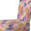 Chaise d'appoint abstraite - motif d'appoint bleu à motif bord de mer-1526306031
