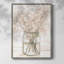 Reproduction encadrée FLORAL Series DLV III - bois massif-1364656209