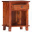Desroches 40cm W Solid Wood Bedside Table