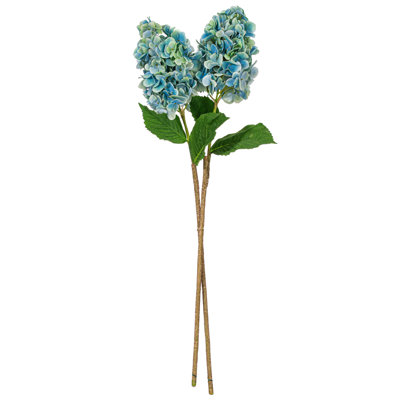 Vaporisateur d'hortensia artificiel 34 po Primrue. 2 tiges dans un sac.