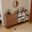 16 Pair Shoe Storage Cabinet With 2 Flip Drawers-67620498